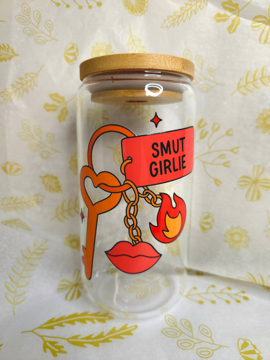 16 oz Glass Cup - SMUT GIRLIE
