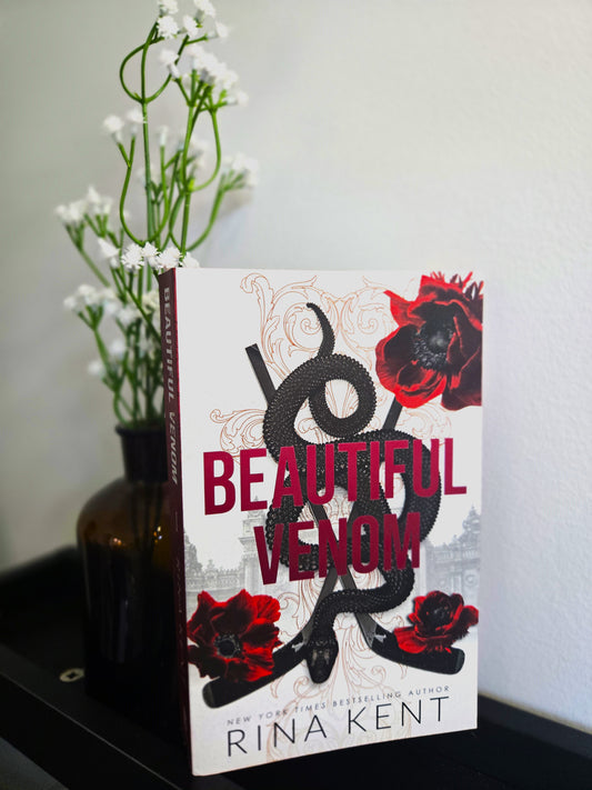 Beautiful Venom (Vipers #1) by Rina Kent (Sprayed Edges)