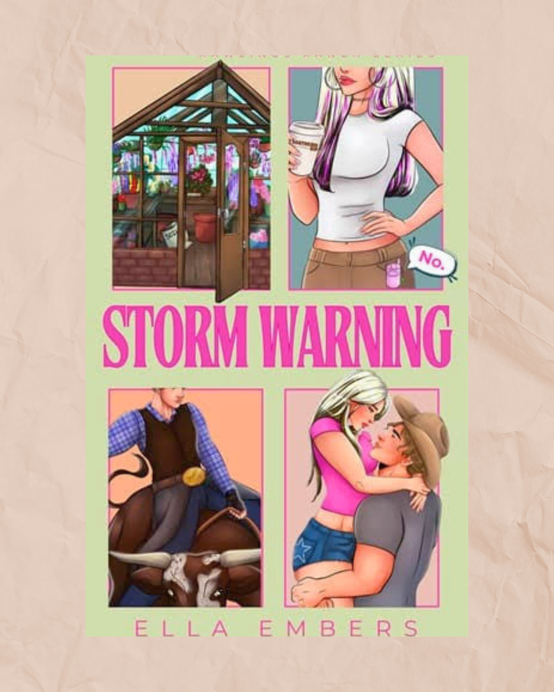 Storm Warning by Ella Embers (Signed Copy + bookmark)