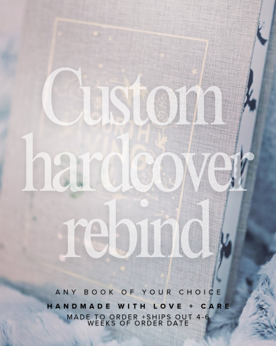 Custom HARDCOVER rebind | book binding