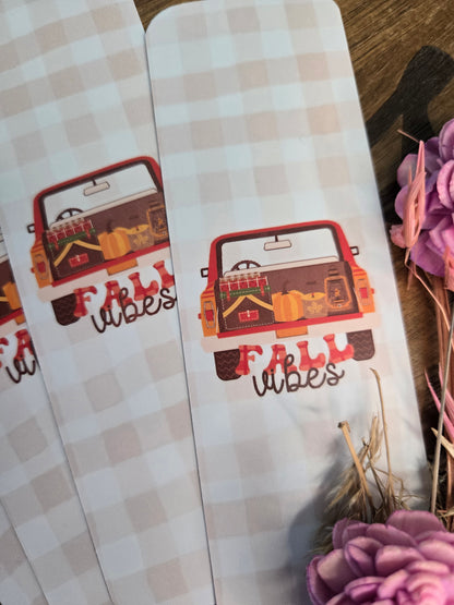 Fall Vibes Bookmark