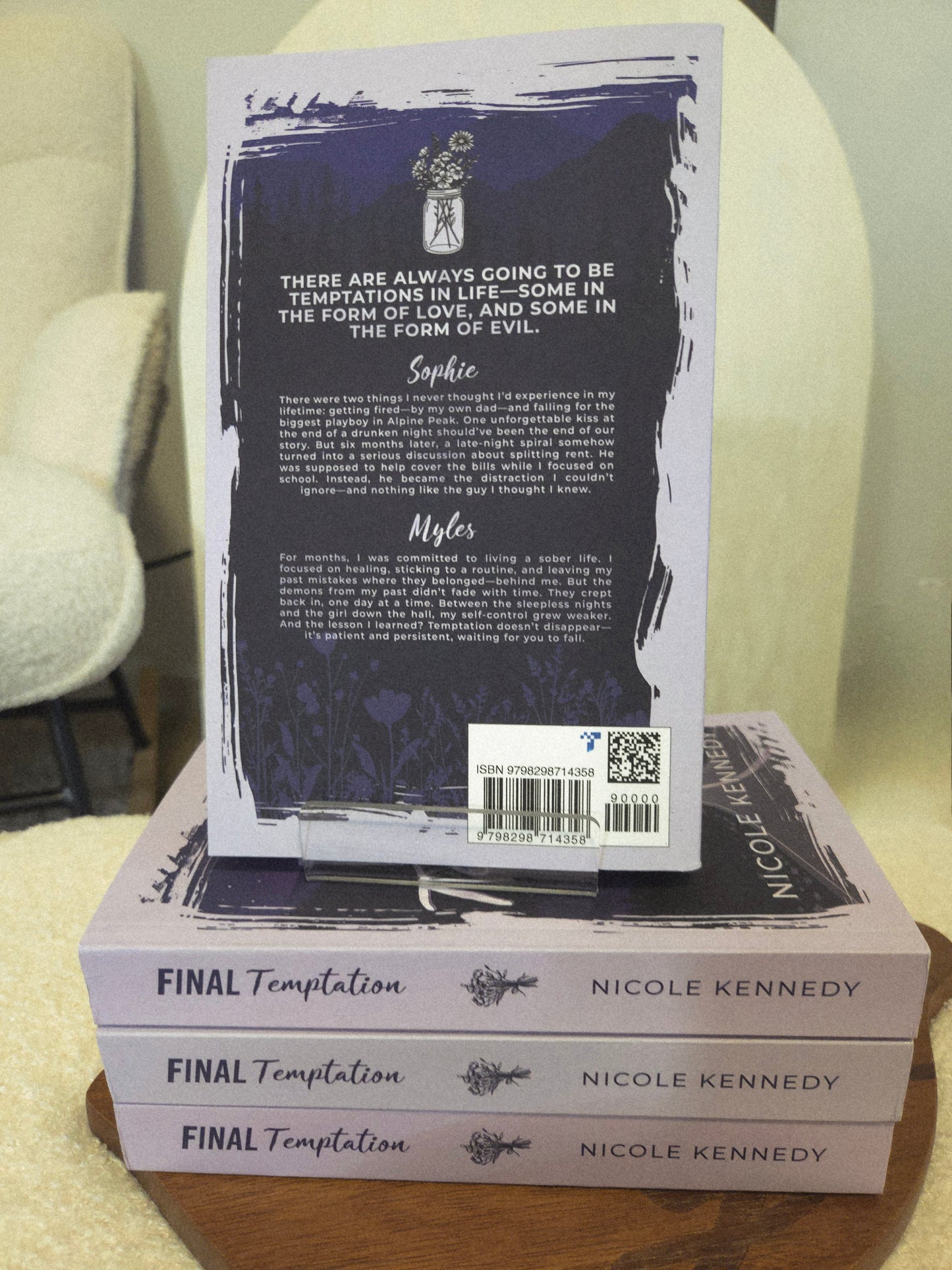 Final Temptation (#2, Alpine Peak) by Nicole Kennedy - Signed Copy