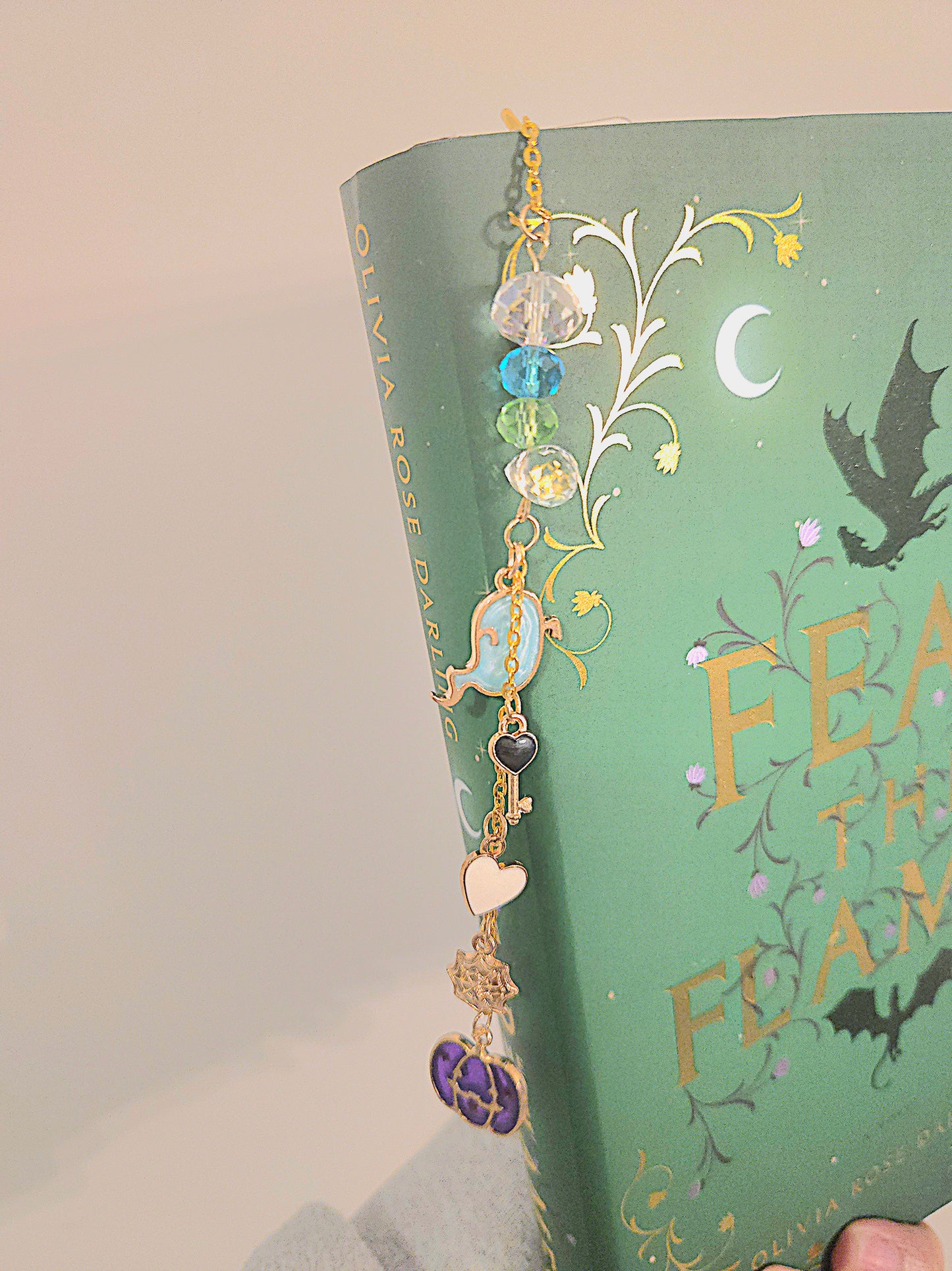Charm Bookmark - Hot Ghouls