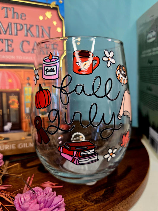 Wine Glass - Fall Girly