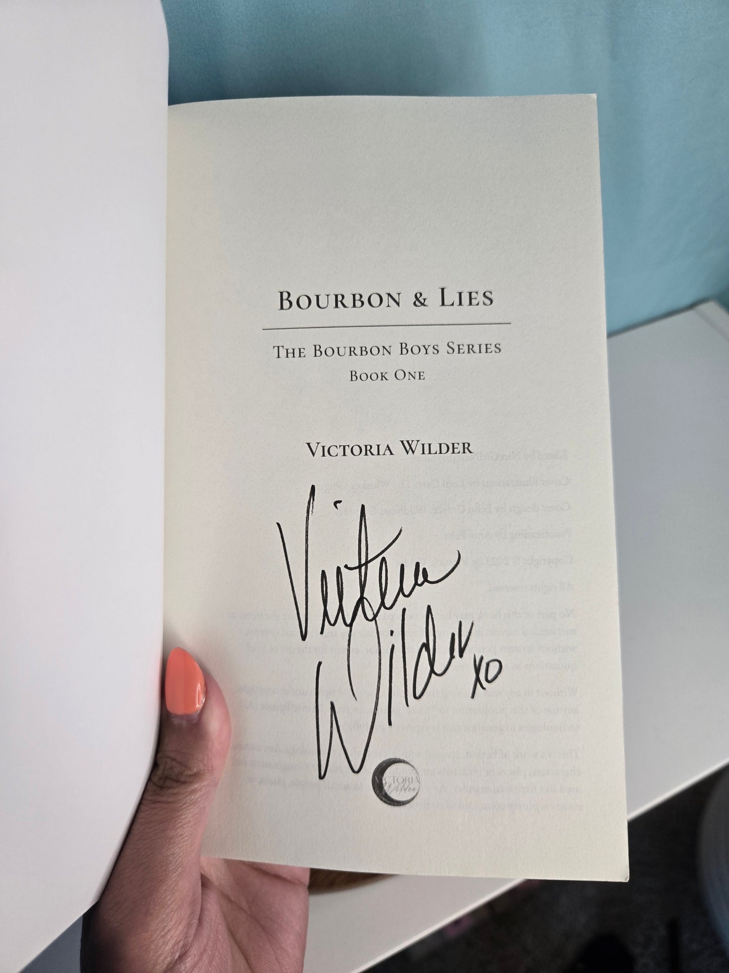 Bourbon & Lies - signed - scratch & dent