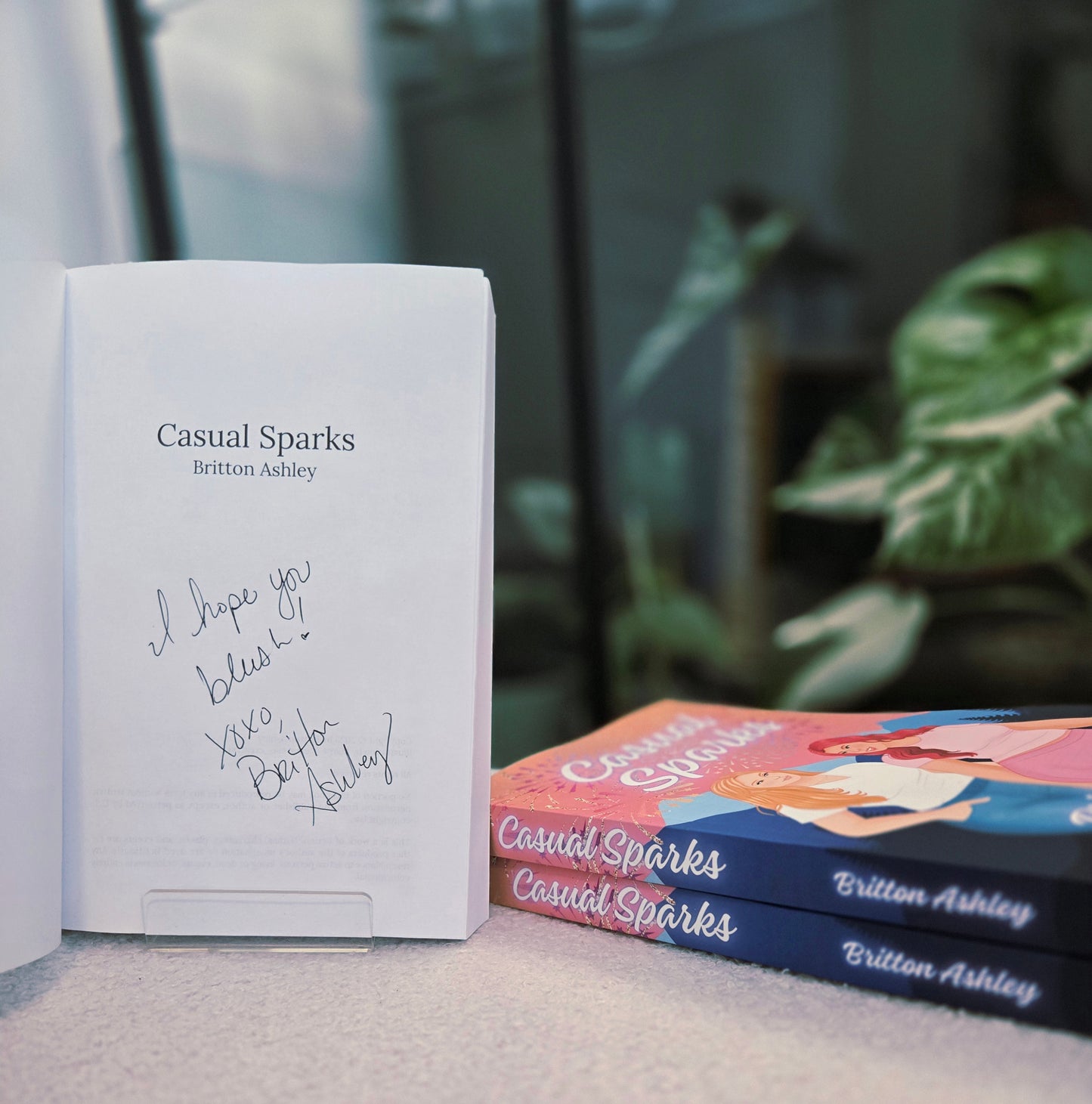 Casual Sparks by Britton Ashley | Signed Copy